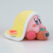 Vue latérale de la figurine Kirby ver. B Break Time montrant sa posture détendue et son design compact