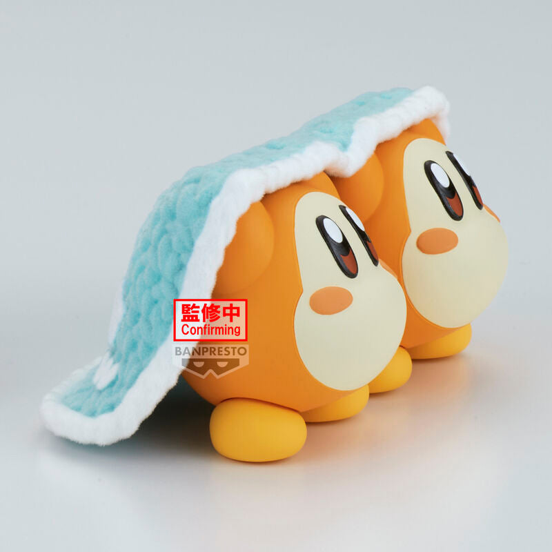 Photo de profil gauche de la figurine Kirby Waddle Dee Break Time montrant les couleurs vives