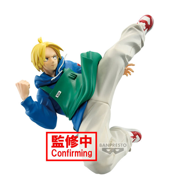 Profil gauche de la figurine Shin Asakura montrant son expression dynamique