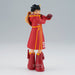 Gros plan sur le visage expressif de Monkey D Luffy dans sa figurine Egghead The Shukko