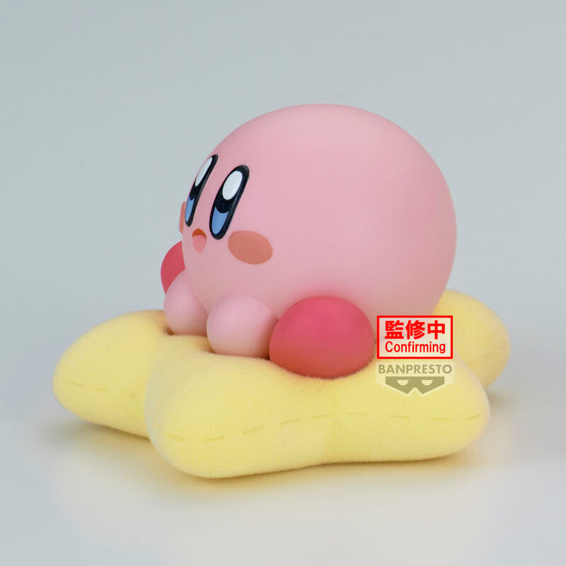 Photo de la figurine Kirby ver. A Break Time sur fond neutre mettant en valeur ses couleurs vives