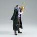 Profil gauche de la figurine Crocodile BANPRESTO The Grandline Series en position dynamique