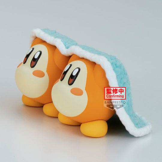 Image de la figurine Kirby Waddle Dee Break Time de dos mettant en valeur les détails du costume