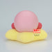 Image de la figurine Kirby 4cm BANPRESTO avec focus sur les détails du visage et la posture