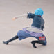 Figurine BANPRESTO Oshi no Ko Aqua posée sur socle, qualité supérieure