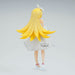 Présentation complète de la figurine Shinobu sur socle, exposée en lumière naturelle pour révéler ses couleurs