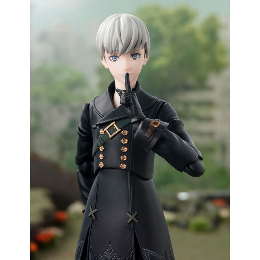 Présentation des différentes mains gauche et droite fournies avec la figurine 9S