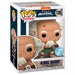 Vue rapprochée de la figurine King Bumi Funko POP exclusive avec détails précis et couleurs vives