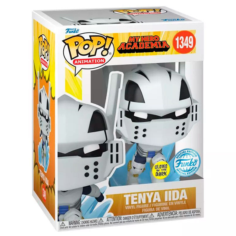 Vue rapprochée de la figurine Funko POP Tenya Lida exclusive avec détails précis et couleurs vives