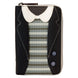 Portefeuille Loungefly Beetlejuice 2 Lydia Deetz en simili cuir vegan avec fermeture zippée bronze