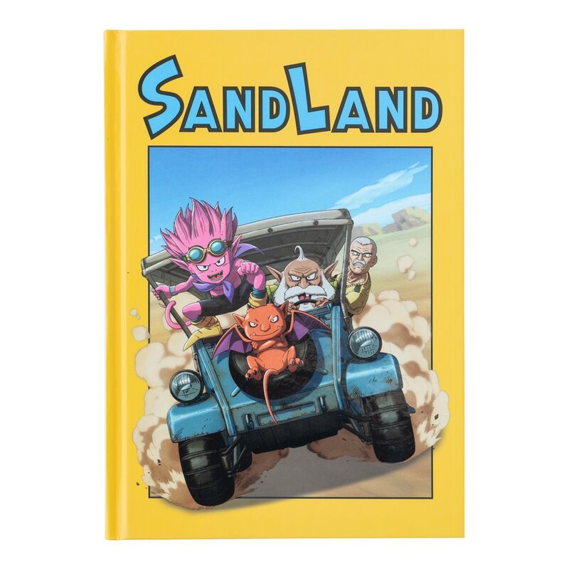 Couverture du carnet Sand Land Stones A5 premium de la marque ERIK avec design pierres de sable