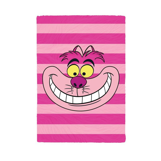 Cahier A5 en peluche premium Disney Alice au Pays des Merveilles avec couverture douce et colorée