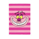 Cahier A5 en peluche premium Disney Alice au Pays des Merveilles avec couverture douce et colorée