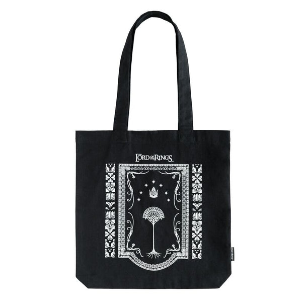 Sac de courses Gondor Le Seigneur des Anneaux ERIK vu de face avec poignées visibles