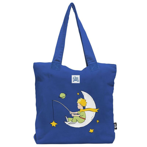 Sac de shopping ERIK édition Le Petit Prince avec illustration iconique sur fond clair.
