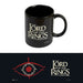 Mug The Lord of the Rings de 300ml en céramique blanche avec logo ERIK visible