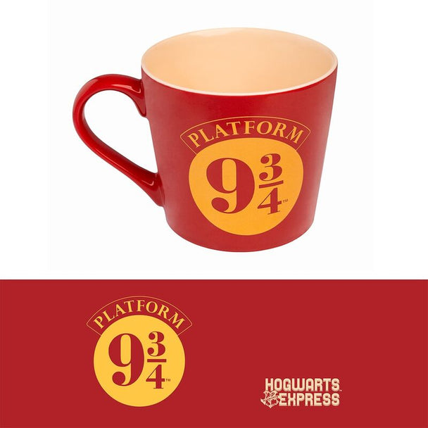 Mug premium Harry Potter Platform 9 3/4 vue de face avec logo ERIK