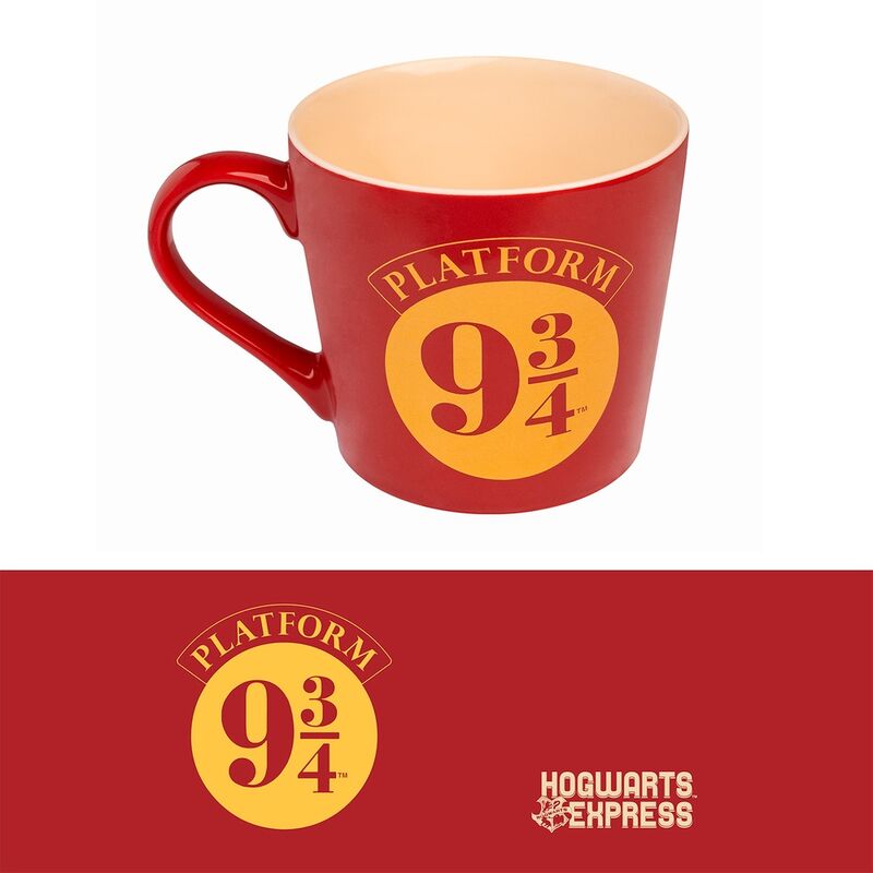 Mug premium Harry Potter Platform 9 3/4 vue de face avec logo ERIK