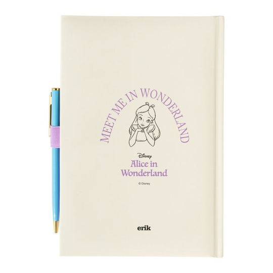 Vue du stylo assorti au cahier Disney Alice au Pays des Merveilles de marque ERIK