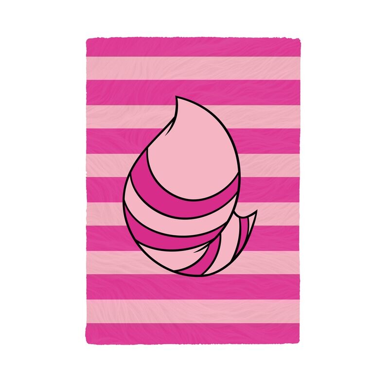 Vue détaillée du cahier Disney Alice au Pays des Merveilles montrant la texture peluche et le format compact