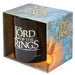 Vue de profil du mug The Lord of the Rings montrant sa forme ergonomique et ses dimensions