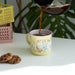 Pack de cinq images du mug BT21 Ice Cream montrant différents angles et détails