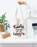 Sac shopping ERIK ouvert montrant son volume et sa capacité de rangement