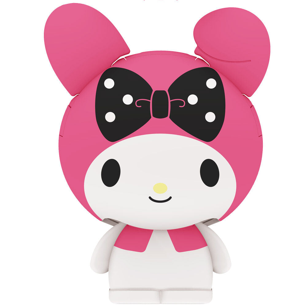 Figurine capsule Sanrio avec personnage Cinnamoroll en pose joyeuse