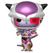 Vue détaillée de la figurine Funko POP Frieza, personnage emblématique de Dragon Ball Z, modèle exclusif en vinyle.