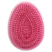 Vue latérale de la brosse démêlante Hello Kitty montrant sa taille pratique 7x9x4 cm