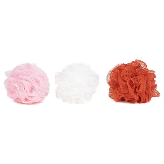 Pack de deux éponges de douche Hello Kitty assorties CERDÁ présentées sur fond blanc