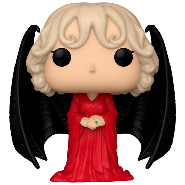 Figurine Funko POP The Sandman Lucifer en vinyle de 9 cm avec détails soignés, présentée dans sa boîte cadeau officielle.