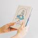 Ensemble complet cahier et stylo Disney Alice au Pays des Merveilles présenté sur fond blanc