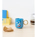 Pack de cinq images du mug Sonic The Hedgehog 3D avec différentes perspectives et détails