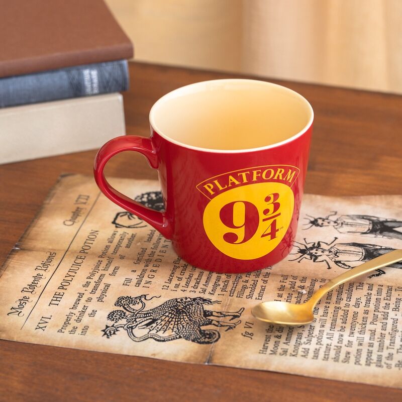 Ensemble complet du mug Harry Potter Platform 9 3/4 avec packaging officiel ERIK