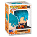 Packaging de la figurine Funko POP exclusive Goku SSGSS Dragon Ball Super, boîte en carton avec illustrations et logo Funko
