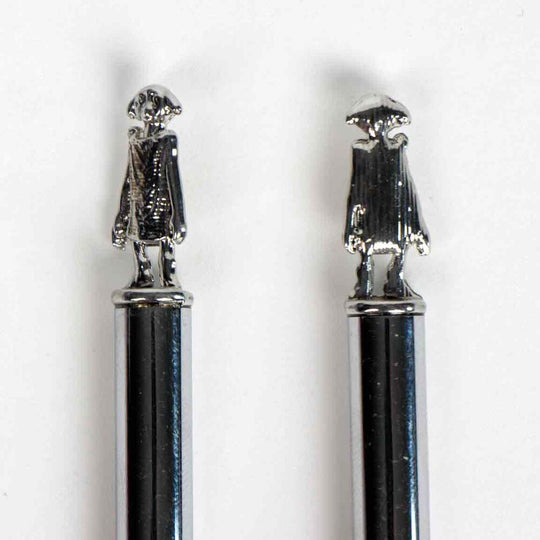 Accessoires de papeterie complémentaires du set Harry Potter Dobby, incluant gomme et règle