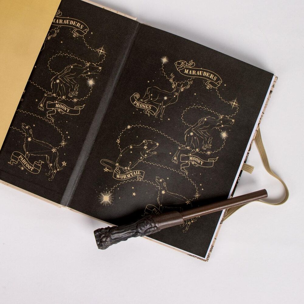 Marque-pages lumineux Harry Potter avec symboles des Reliques de la Mort