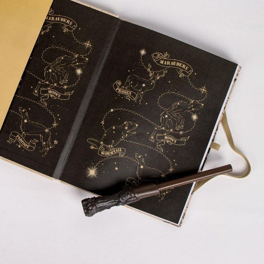 Marque-pages lumineux Harry Potter avec symboles des Reliques de la Mort
