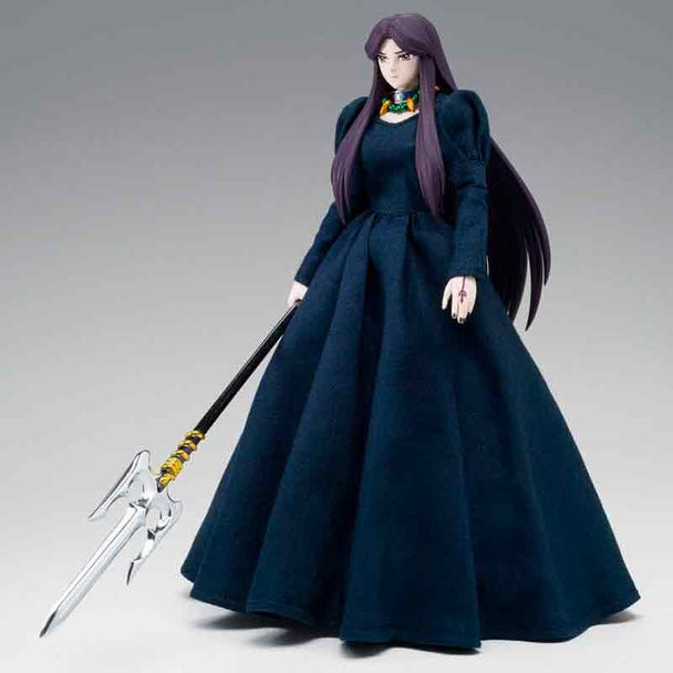 Figurine Pandora Saint Seiya 16cm vue de face avec armure détaillée et accessoires
