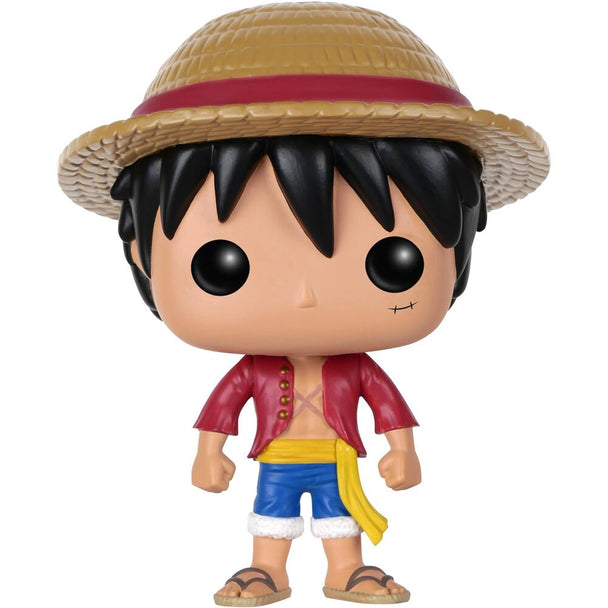 Boîte cadeau originale contenant la figurine Funko POP Monkey D. Luffy en vinyle de 9 cm