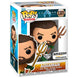 Figurine Funko POP Aquaman de 9 cm en vinyle, issue du film DC Comics Aquaman and the Lost Kingdom, présentée dans sa boîte cadeau.