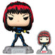 Pin exclusif Black Widow assorti à la figurine Funko POP Marvel Avengers 60e Anniversaire