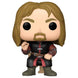 Vue rapprochée de la figurine Funko POP Boromir avec détails soignés et emballage collector