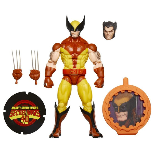 Détail du visage expressif de la figurine Wolverine Marvel Legends 15cm par HASBRO