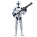 Détail de la figurine HASBRO Ahsoka Clone Trooper Lieutenant montrant les articulations et le casque
