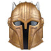 Vue latérale du casque HASBRO The Armorer montrant les contours et le rembourrage intérieur confortable