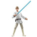 Vue latérale de la figurine Luke Skywalker avec tenue classique Star Wars