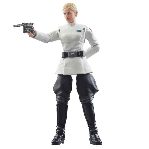 Détail de la figurine HASBRO Dedra Meero avec accessoires authentiques visibles