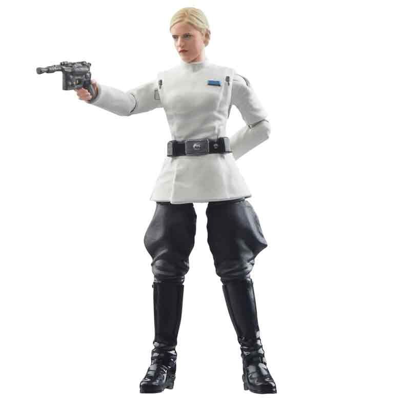 Détail de la figurine HASBRO Dedra Meero avec accessoires authentiques visibles